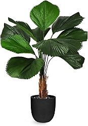 Licuala Grandis Faux Plant Arrangement