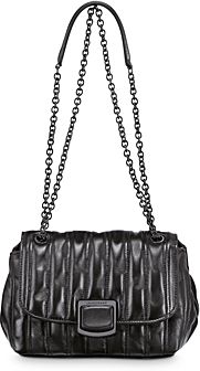 Brioche Mini Leather Convertible Crossbody Bag