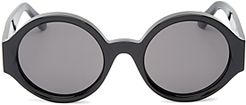 Round Sunglasses, 53mm