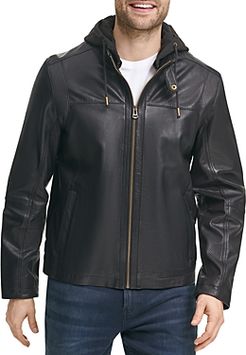 Leather Moto Jacket