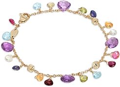 18K Yellow Gold Paradise Amethyst & Mixed Gemstone Bracelet