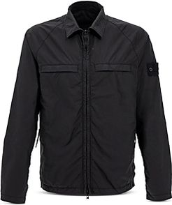 Coated Shirt Jacket