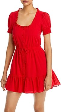 Avi Cotton Button Up Dress