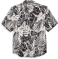 Coasta Blanca Silk Camp Shirt