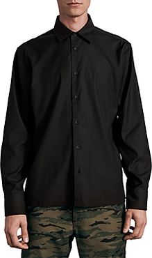 Dalton Oversized Long Sleeve Solid Shirt