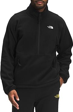 Tka Attitude Solid Relaxed Fit Quarter Zip Stand Collar Sweatshirt