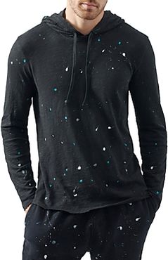 Paint Splatter Cotton Hoodie