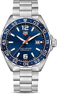 Formula 1 Quartz Men's Blue Steel Watch, 43mm