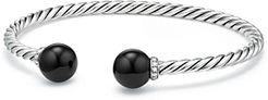 Solari Bracelet with Diamonds & Black Onyx