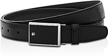 Sartorial Collection Black Buckle Belt