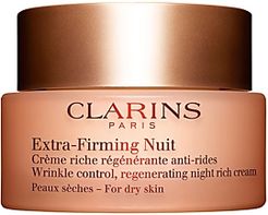 Extra-Firming Wrinkle Control Regenerating Night Cream for Dry Skin
