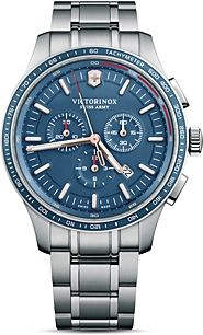 Alliance Sport Blue Dial Chronograph, 44mm