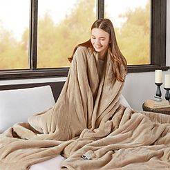 Microlight-to-Berber Reversible Heated Blanket, King