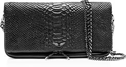 Rock Savage Snake-Embossed Crossbody