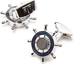 Ship Wheel Cufflinks