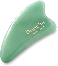 Crystal Contour Gua Sha Green Aventurine Beauty Tool