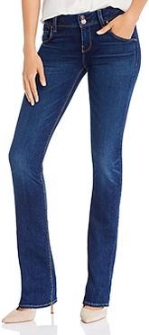 Beth Mid Rise Bootcut Jeans In Obscurity