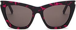 Kate Cat Eye Sunglasses, 55mm