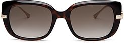 Orla Square Sunglasses, 54mm