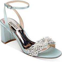 Clara Embellished Block Heel Sandals