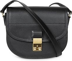 Pashli Mini Leather Saddle Crossbody