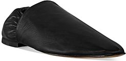 Unstructured Leather Loafers