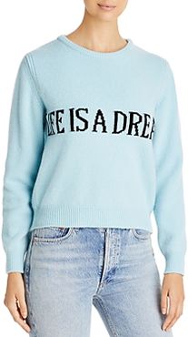 Cashmere Message Sweater