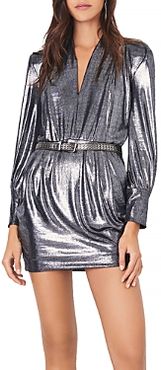 Miss Metallic Dress