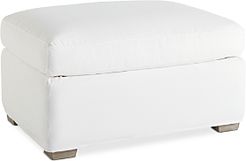 Malibu Slipcover Ottoman