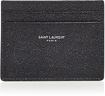 Grain de Poudre Leather Card Case