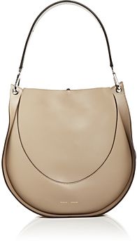 Large Arch Leather Shoulder Bag