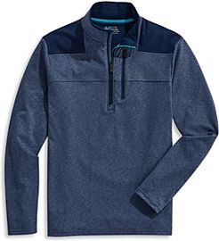 On-The-Go Quarter Zip Shep Shirt