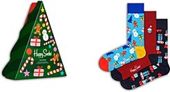 Decoration Time Crew Socks Gift Set, Pack of 3