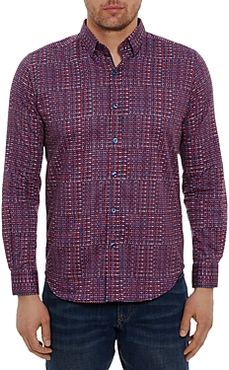 Brimsley Printed Woven Long Sleeve Shirt