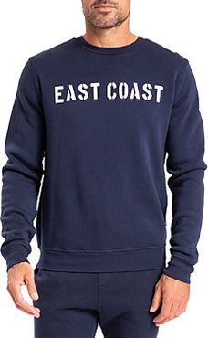 East Coast Printed Crewneck Sweatshirt