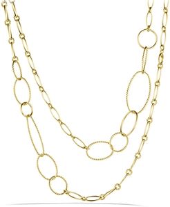 Mobile Link Necklace in Gold