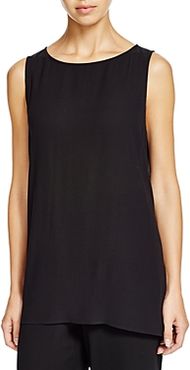 Eileen Fisher System High/Low Silk Tank