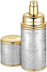 Deluxe Leather & Gold-Tone Bottle Atomizer