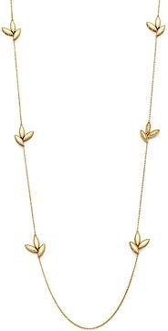 18K Yellow Gold Diamond Petals Diamond Necklace, 31 - 100% Exclusive