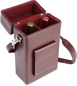 Leather Double Wine Carrying Case