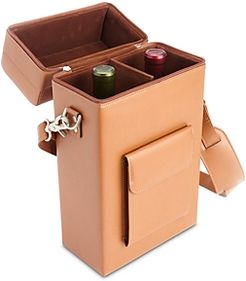 Leather Double Wine Carrying Case