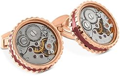 Skeleton Movement Gear Cufflinks