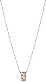 Marc & Marcella Diamond Pendant Necklace in Sterling Silver & 14K Rose Gold-Plated Sterling Silver, 0.08 ct. t.w, 17 - 100% Exclusive