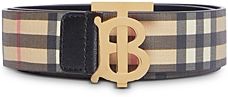 Vintage Check Monogram E-Canvas Belt