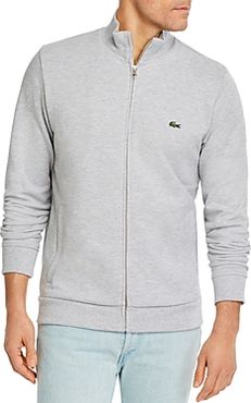 Brushed Pique Fleece Full-Zip Sweatshirt