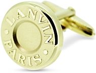 Gold Plated Round Cufflinks