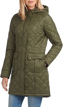 Jenkins Hooded Quilted Coat