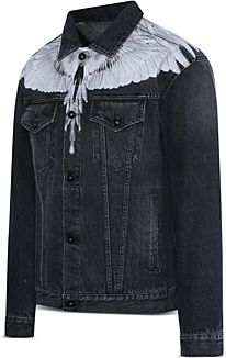 Wings Slim Denim Jacket