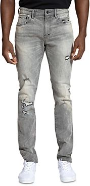 Cochiti Ripped Stretch Jeans, in Gray