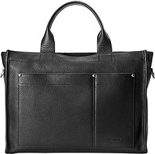 Bert Leather Briefcase Tote